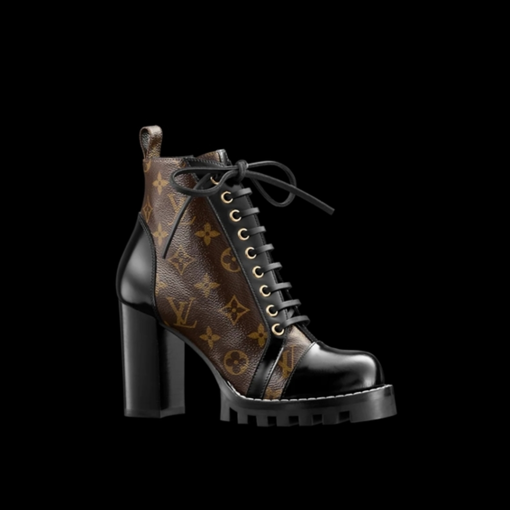 Designer Star Trail Ankle Booty LV